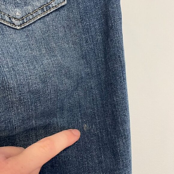 JOE'S JEANS JOES JEANS Keagan Skinny Ankle Distressed Jeans Dark Wash Ripped 25 - Picture 11 of 15